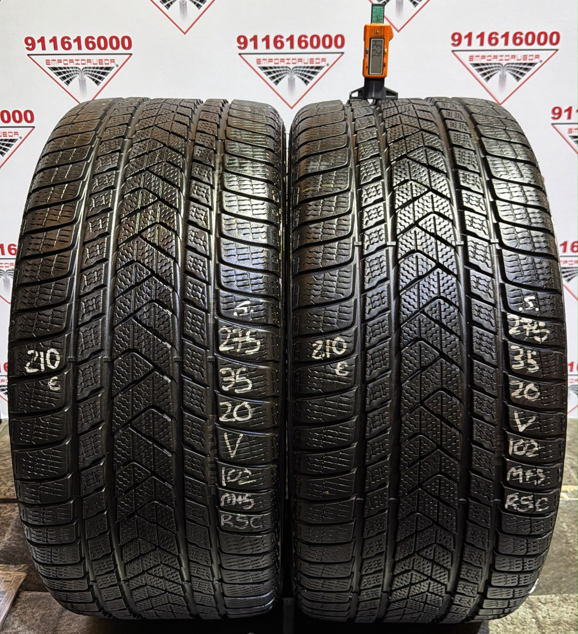 PIRELLI SOTTOZERO 3 USADO RSCM+S 275/35 R20 102 V
